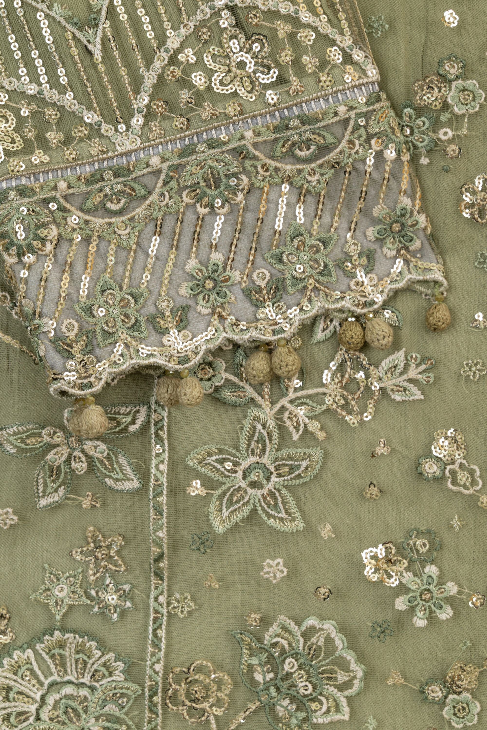 Farasha Embroidered Net Wedding Wear Perry FAR15