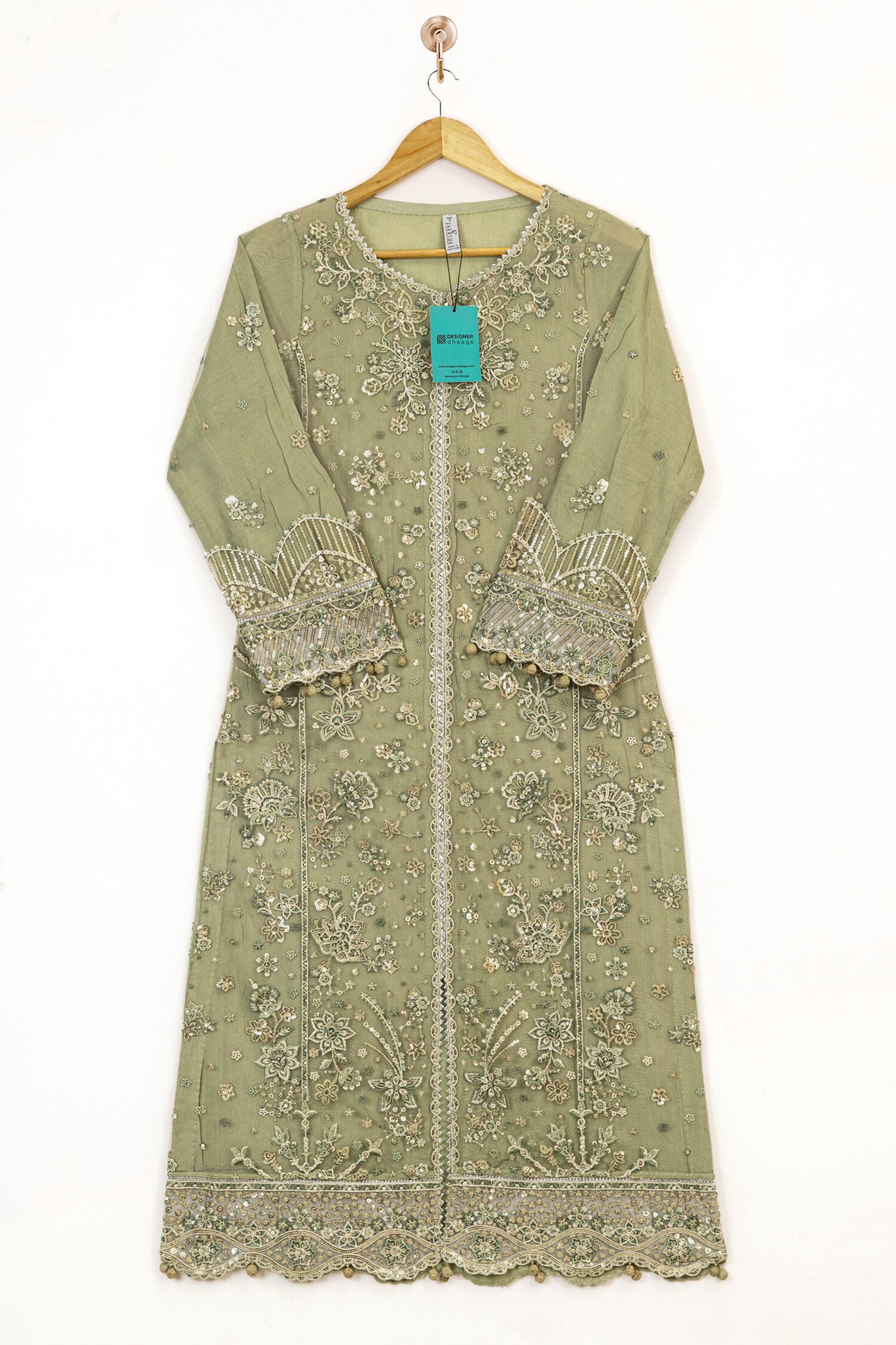 Farasha Embroidered Net Wedding Wear Perry FAR15