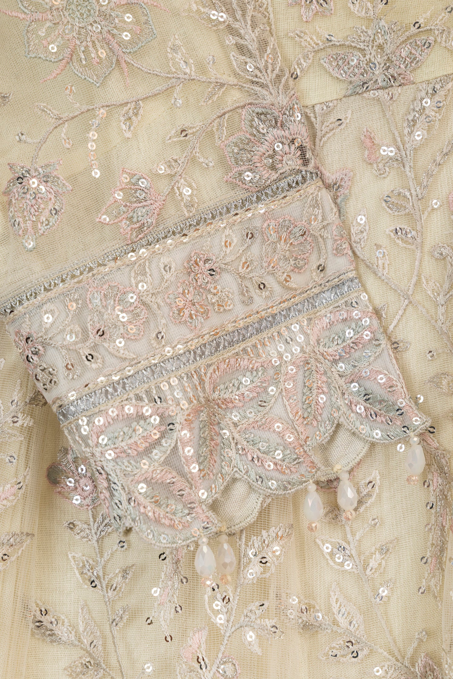 Farasha Embroidered Net Wedding Wear Dress Isabel FAR18