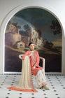 Heeras Embroidered Viscose 3 Piece Suit HEE45