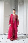 Heeras Embroidered Viscose Dhanak 3 Piece Suit HEE42