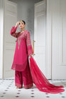 Heeras Embroidered Viscose Dhanak 3 Piece Suit HEE42