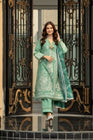 Heeras Embroidered Cambric 3 Piece Suit HEE08