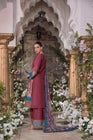 Heeras Embroidered Cambric 3 Piece Suit HEE10