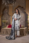 Heeras Embroidered Cambric 3 Piece Suit HEE12