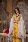 Heeras Embroidered Cambric 3 Piece Suit HEE06