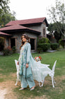 Heeras Embroidered Cambric Farshi Shalwar 3 Piece Suit HEE35