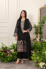 Heeras Embroidered Linen 3 Piece Suit HEE02
