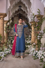 Heeras Embroidered Cambric 3 Piece Suit HEE11