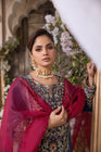Heeras Embroidered Cambric 3 Piece Suit HEE11