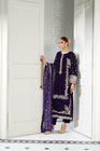 Heeras Embroidered Velvet 3 Piece Suit HEE56