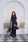 Heeras Embroidered Viscose 3 Piece Suit HEE51