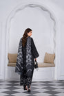 Heeras Embroidered Viscose 3 Piece Suit HEE51