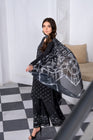 Heeras Embroidered Viscose 3 Piece Suit HEE51