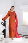 Heeras Embroidered Viscose 3 Piece Suit HEE52