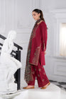 Heeras Embroidered Viscose Farshi Shalwar Suit HEE53