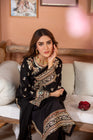 Heeras Embroidered Linen 3 Piece Suit HEE19