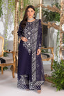 Heeras Embroidered Viscose 3 Piece Suit HEE01