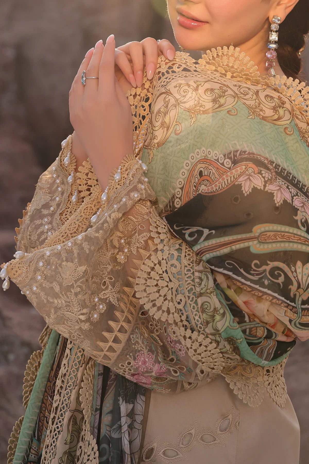 Imrozia Hania Luxury Lawn Ayzal IMR231