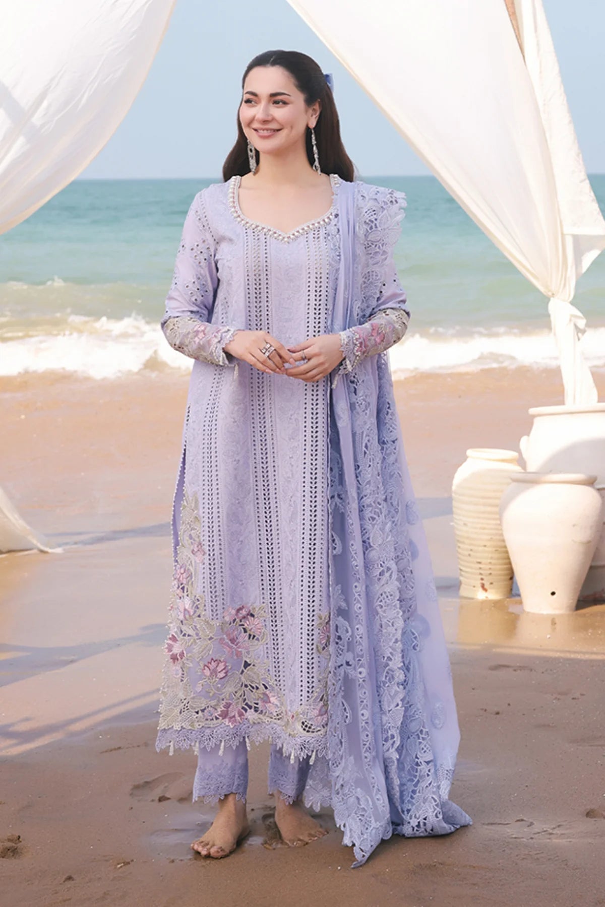 Imrozia Hania Luxury Lawn Feeha IMR223