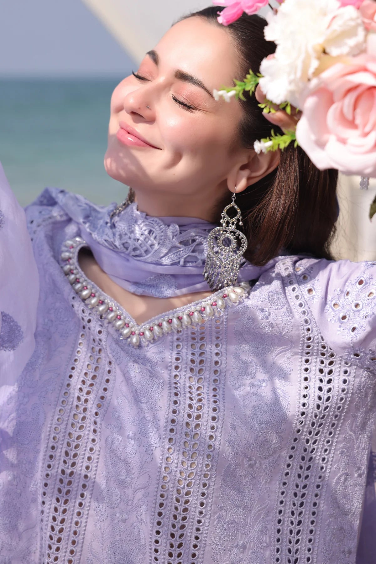 Imrozia Hania Luxury Lawn Feeha IMR223