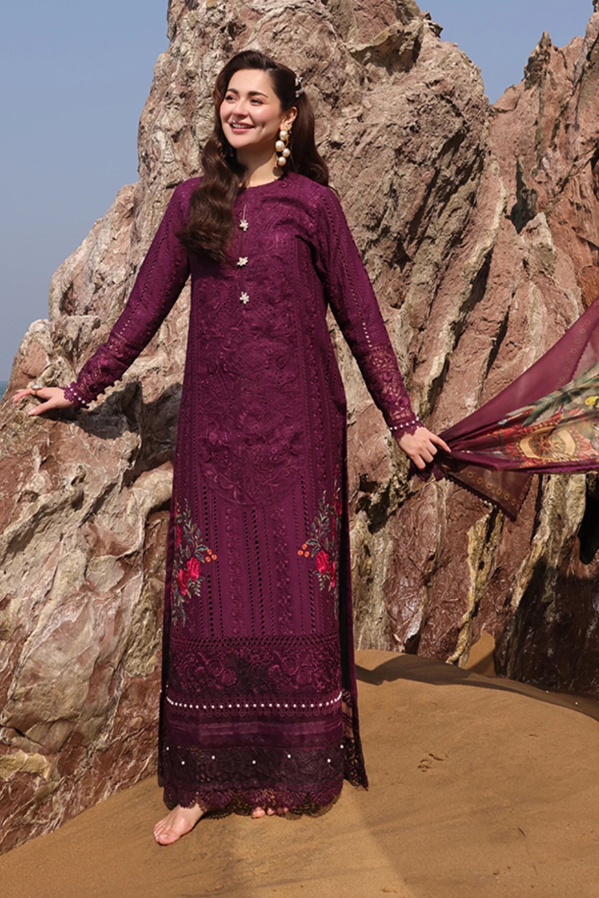 Imrozia Hania Luxury Lawn Izaan IMR224