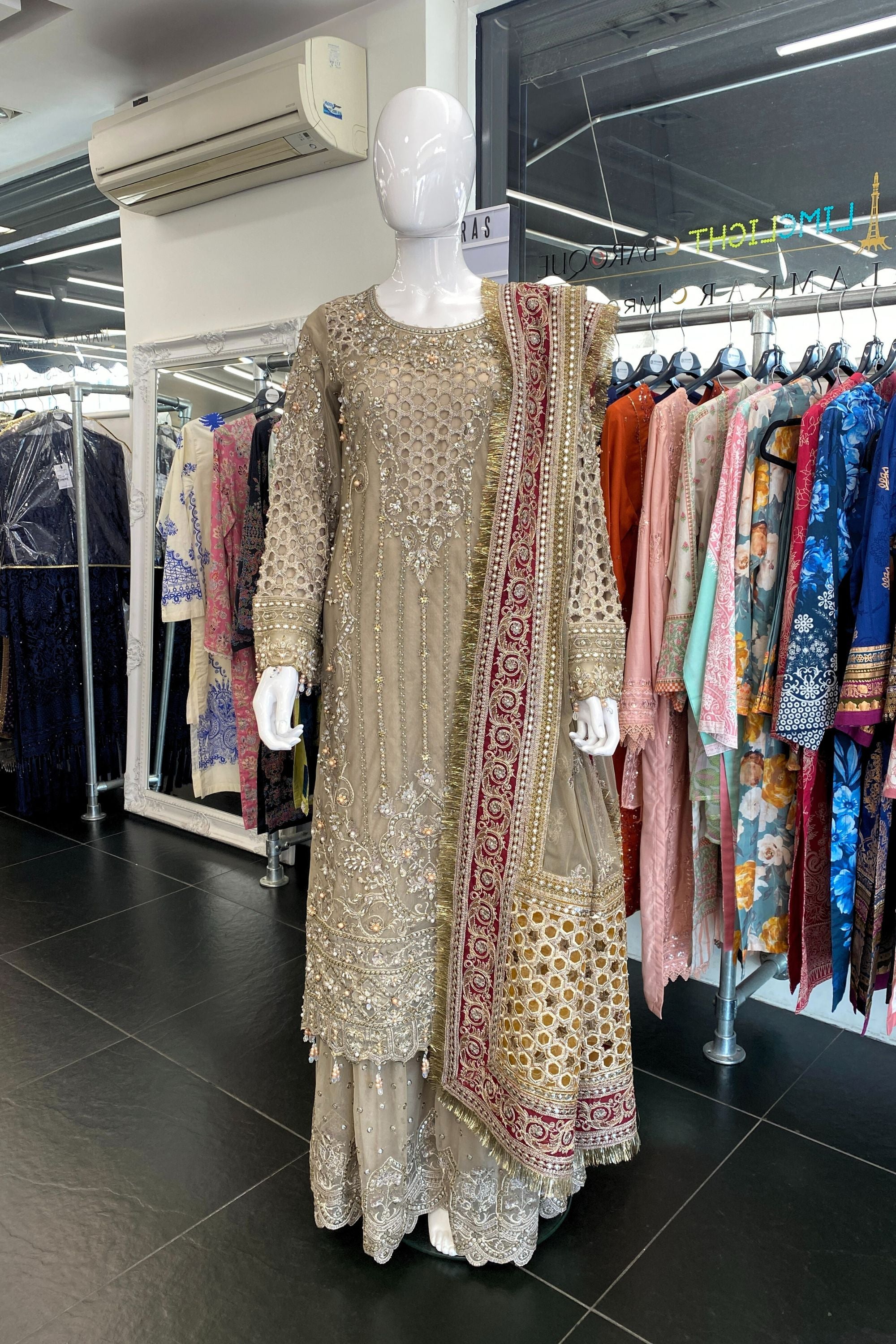 Imrozia Luxury Wedding Wear Sharara IMR251