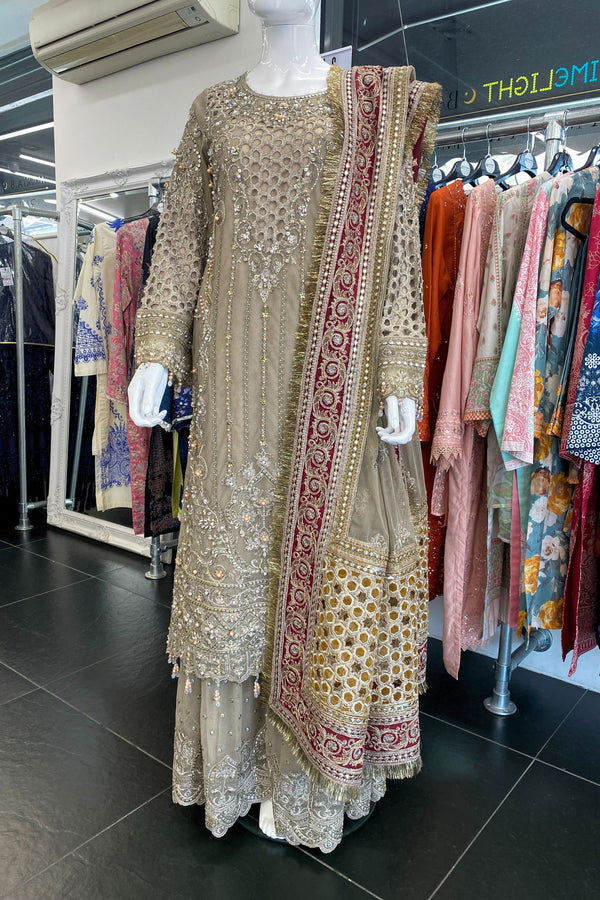 Imrozia Luxury Wedding Wear Sharara IMR251