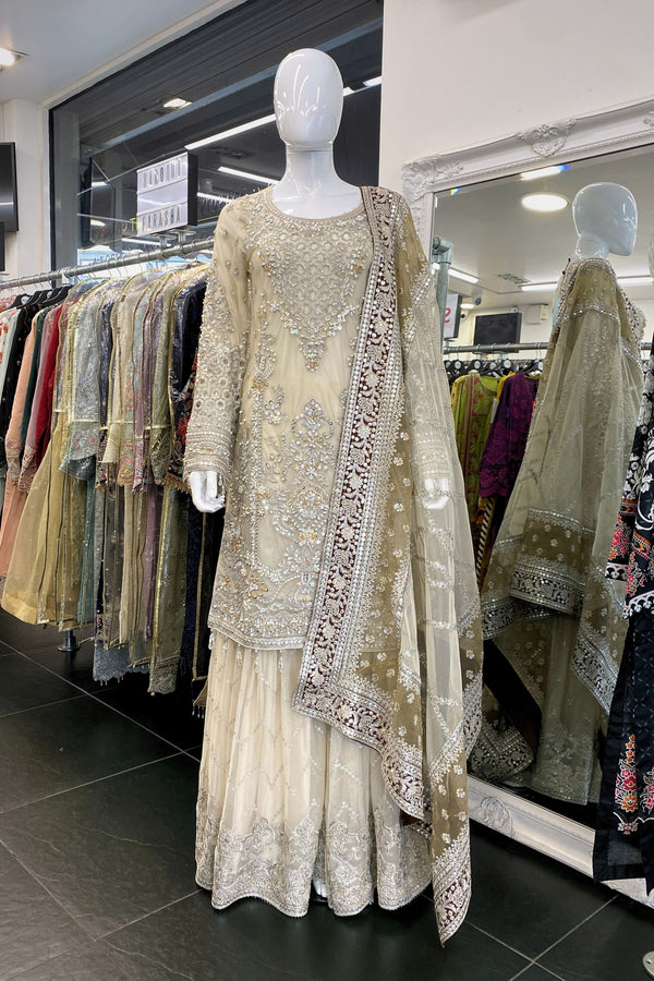 Imrozia Luxury Wedding Wear Gharara IMR250