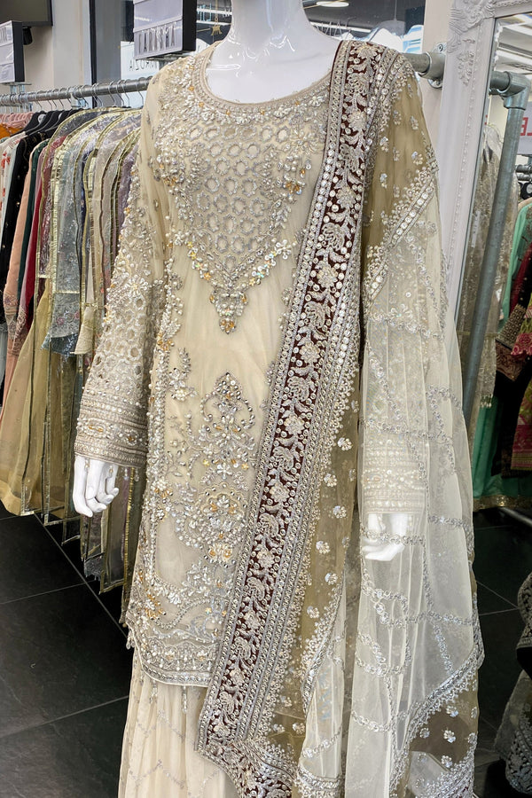 Imrozia Luxury Wedding Wear Gharara IMR250