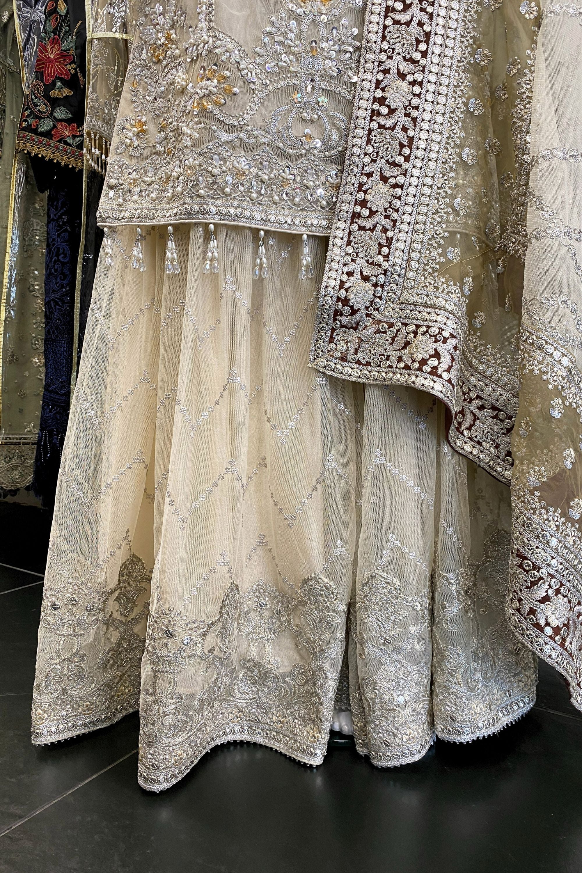 Imrozia Luxury Wedding Wear Gharara IMR250