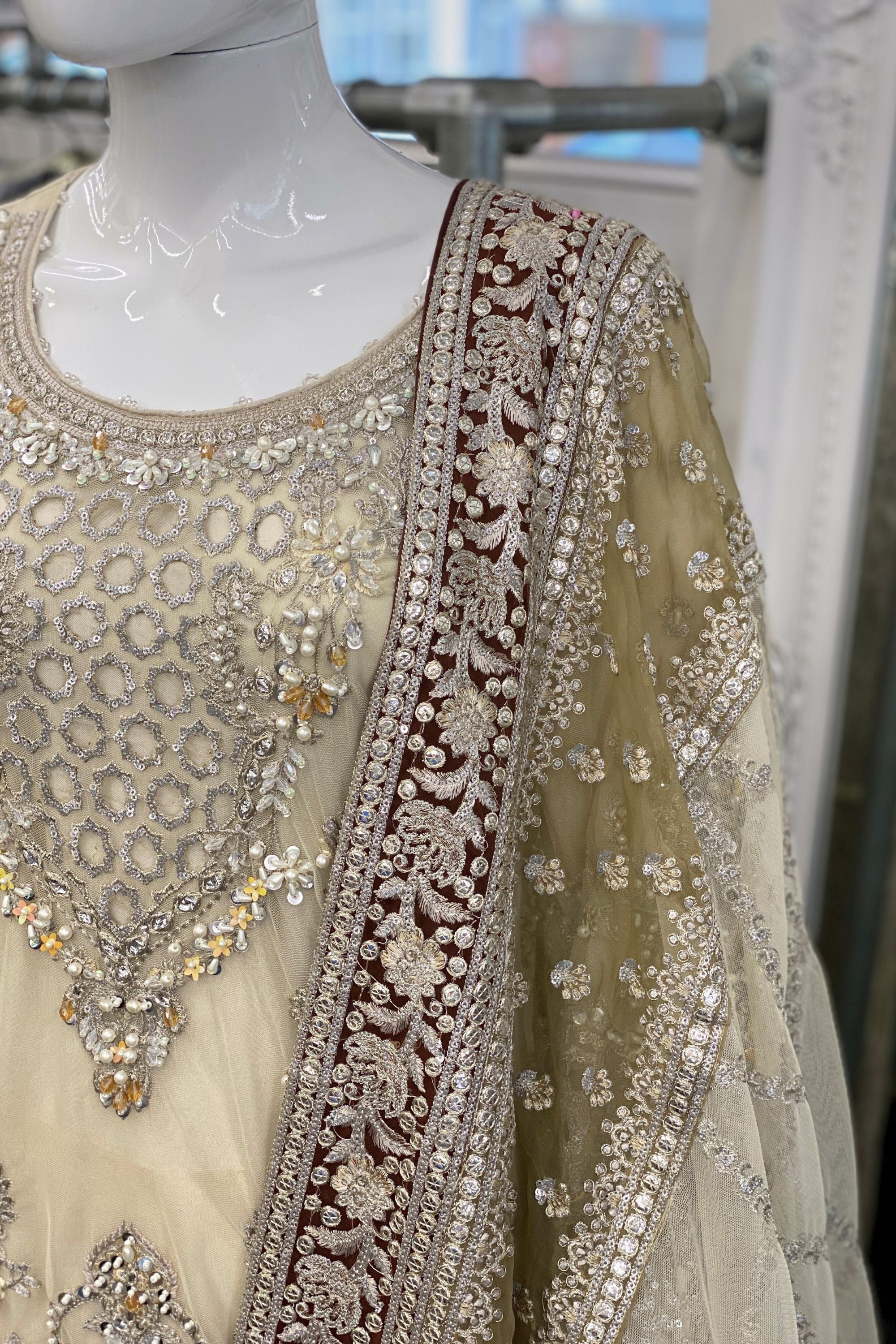 Imrozia Luxury Wedding Wear Gharara IMR250