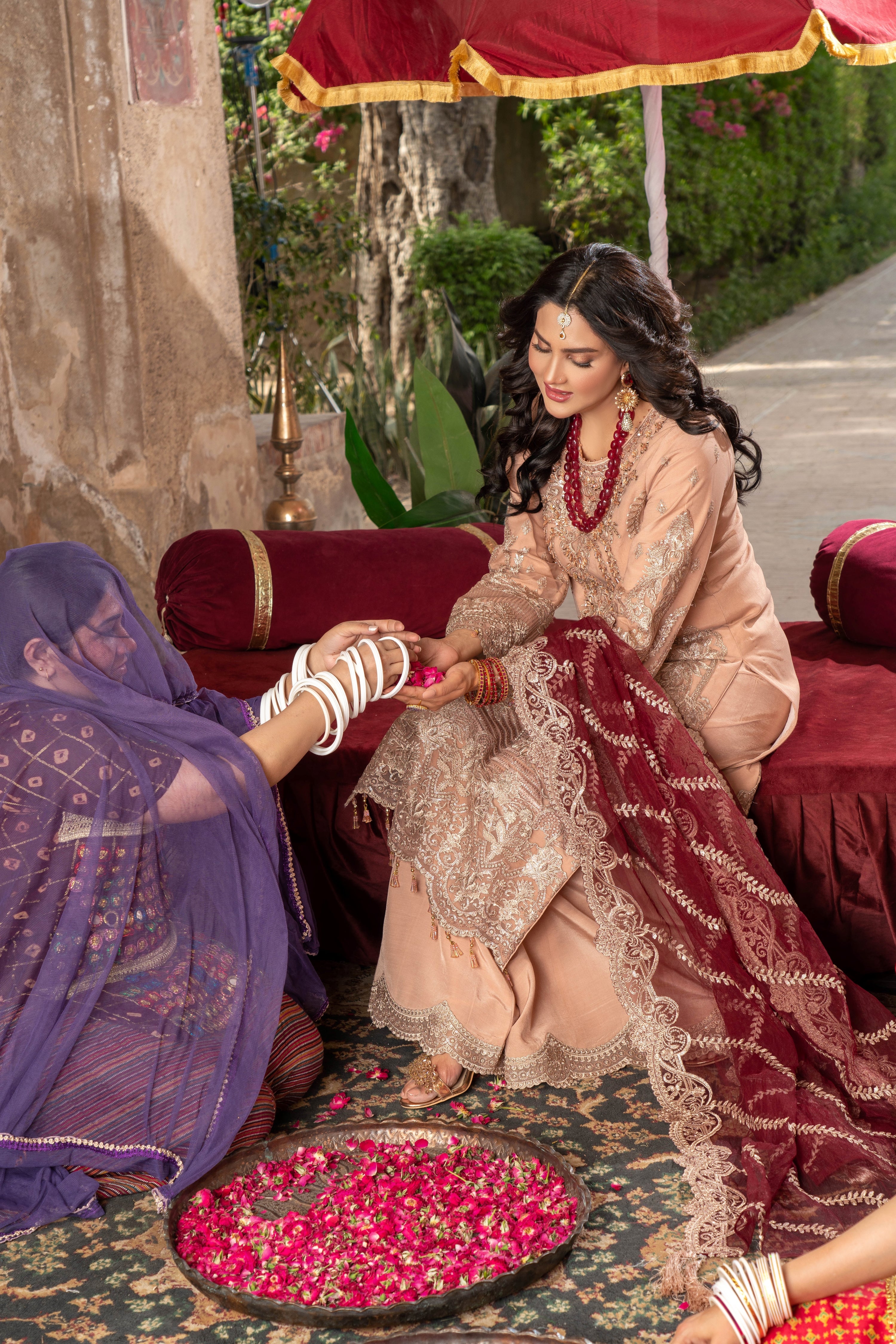 Imrozia Embellished Net Wedding Wear Sahil IMR248