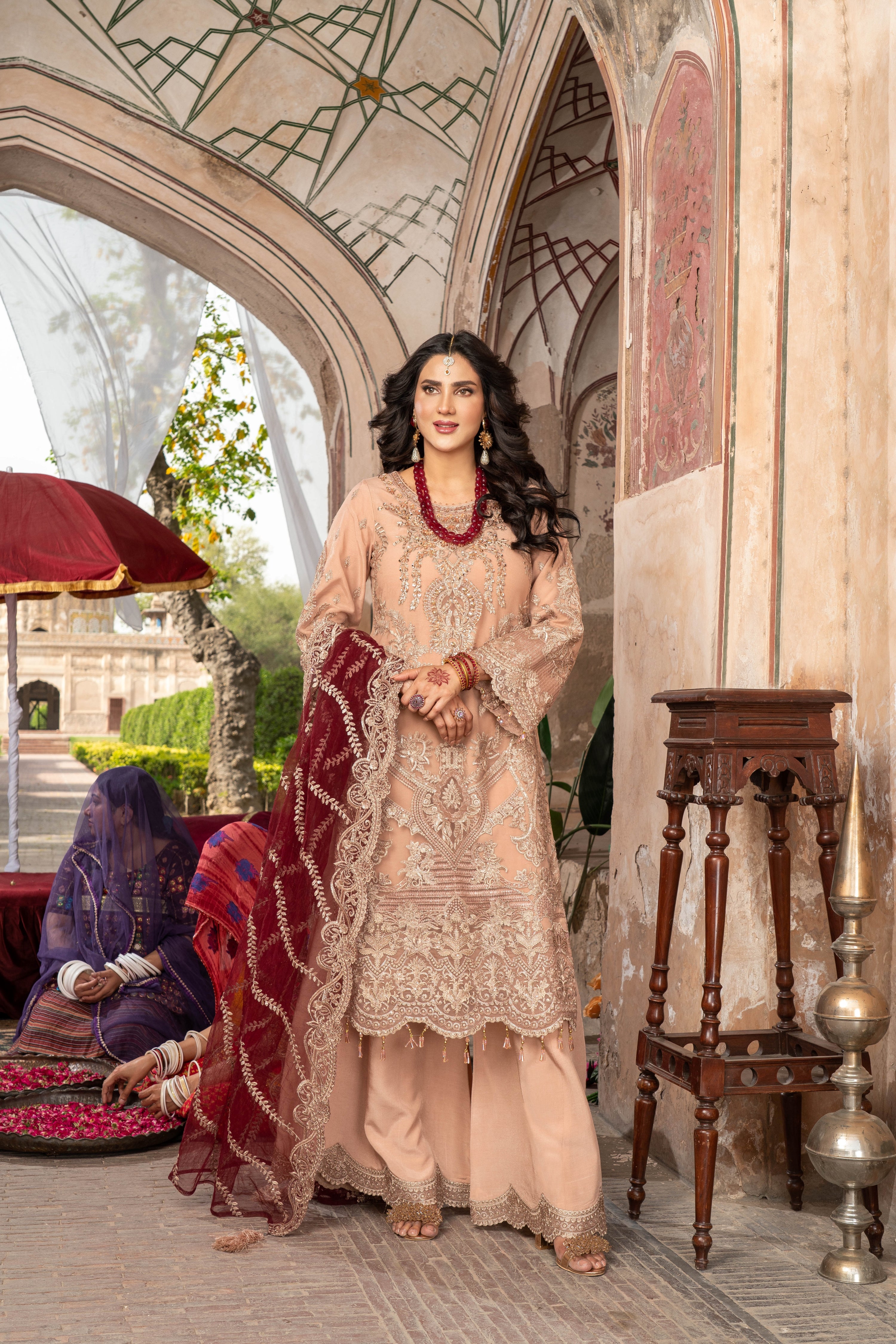 Imrozia Embellished Net Wedding Wear Sahil IMR248