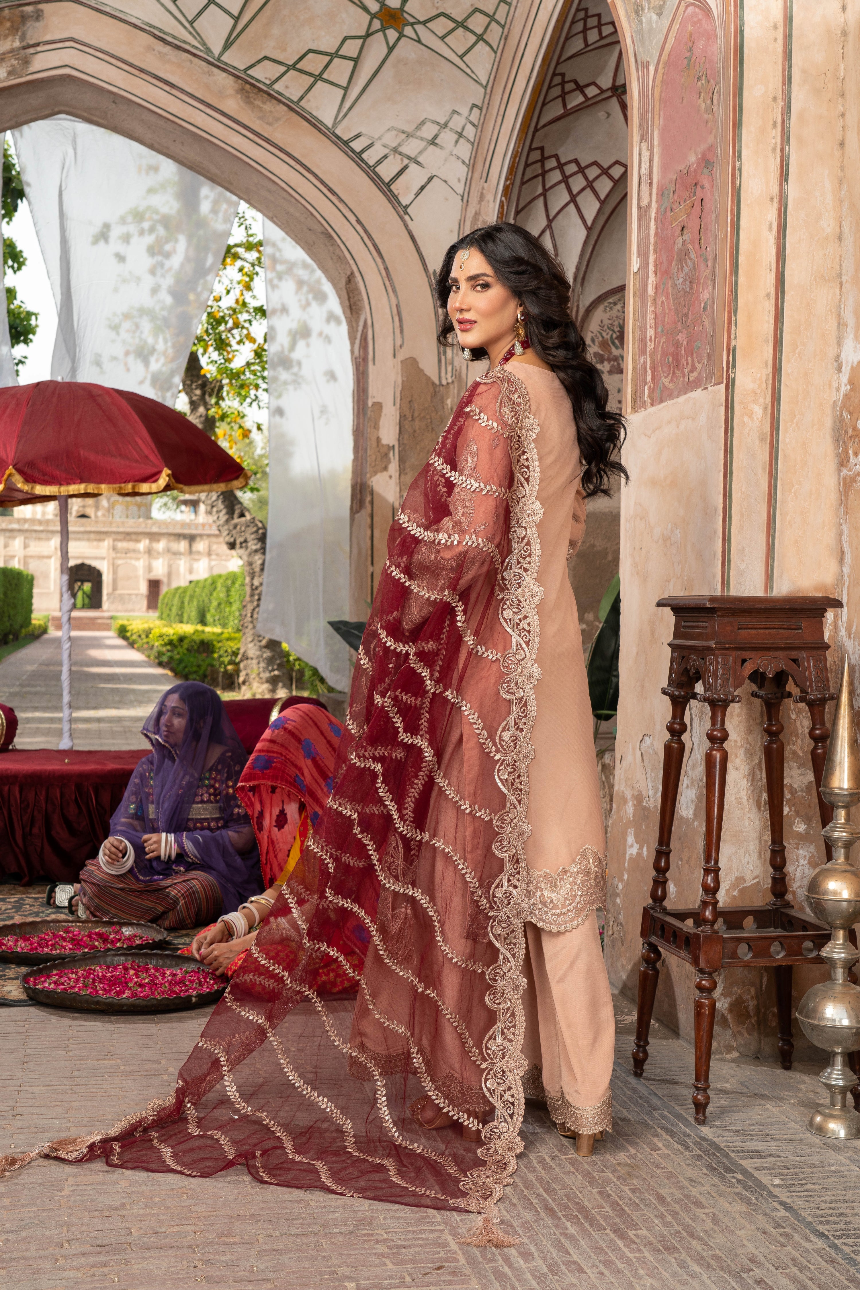 Imrozia Embellished Net Wedding Wear Sahil IMR248