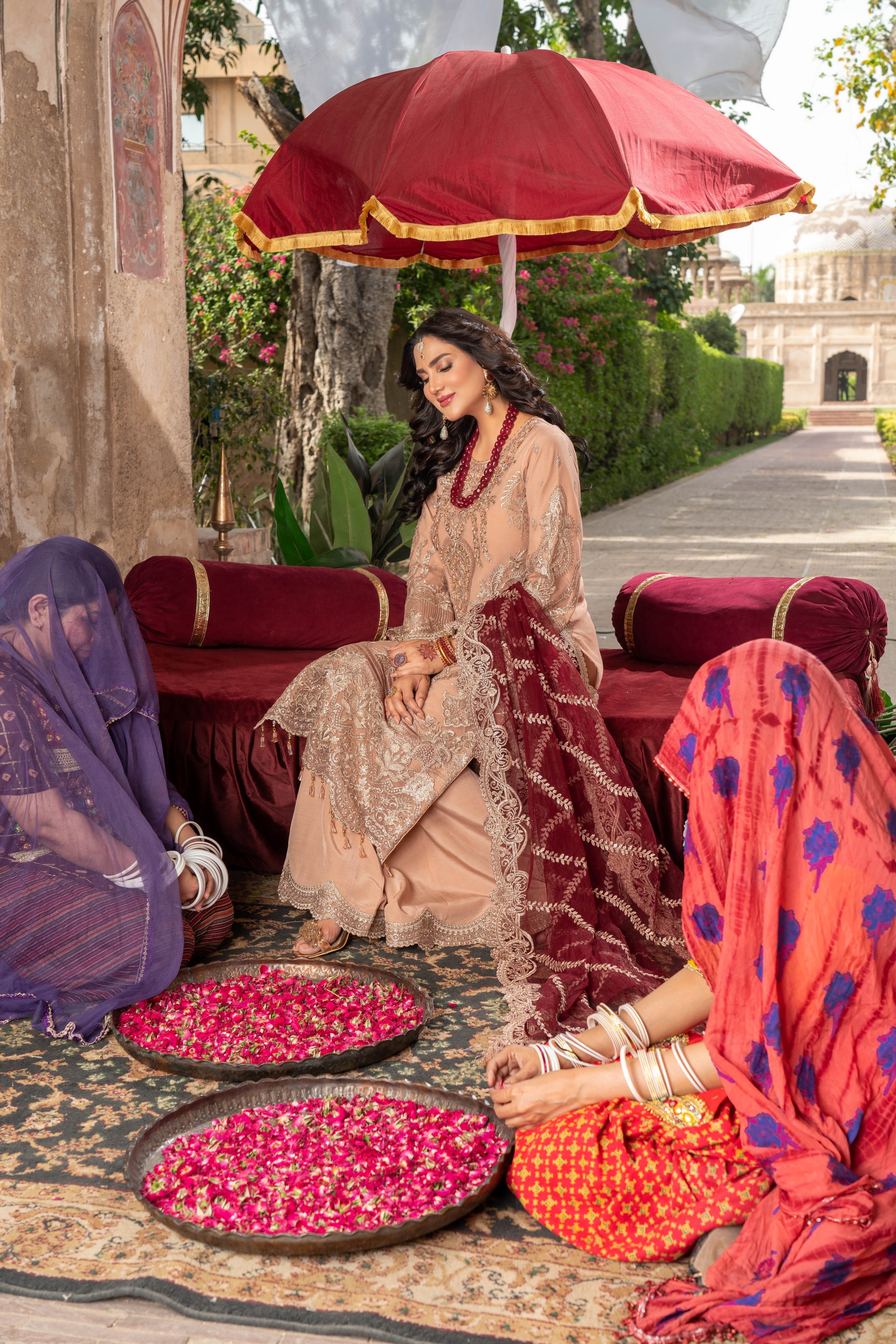 Imrozia Embellished Net Wedding Wear Sahil IMR248