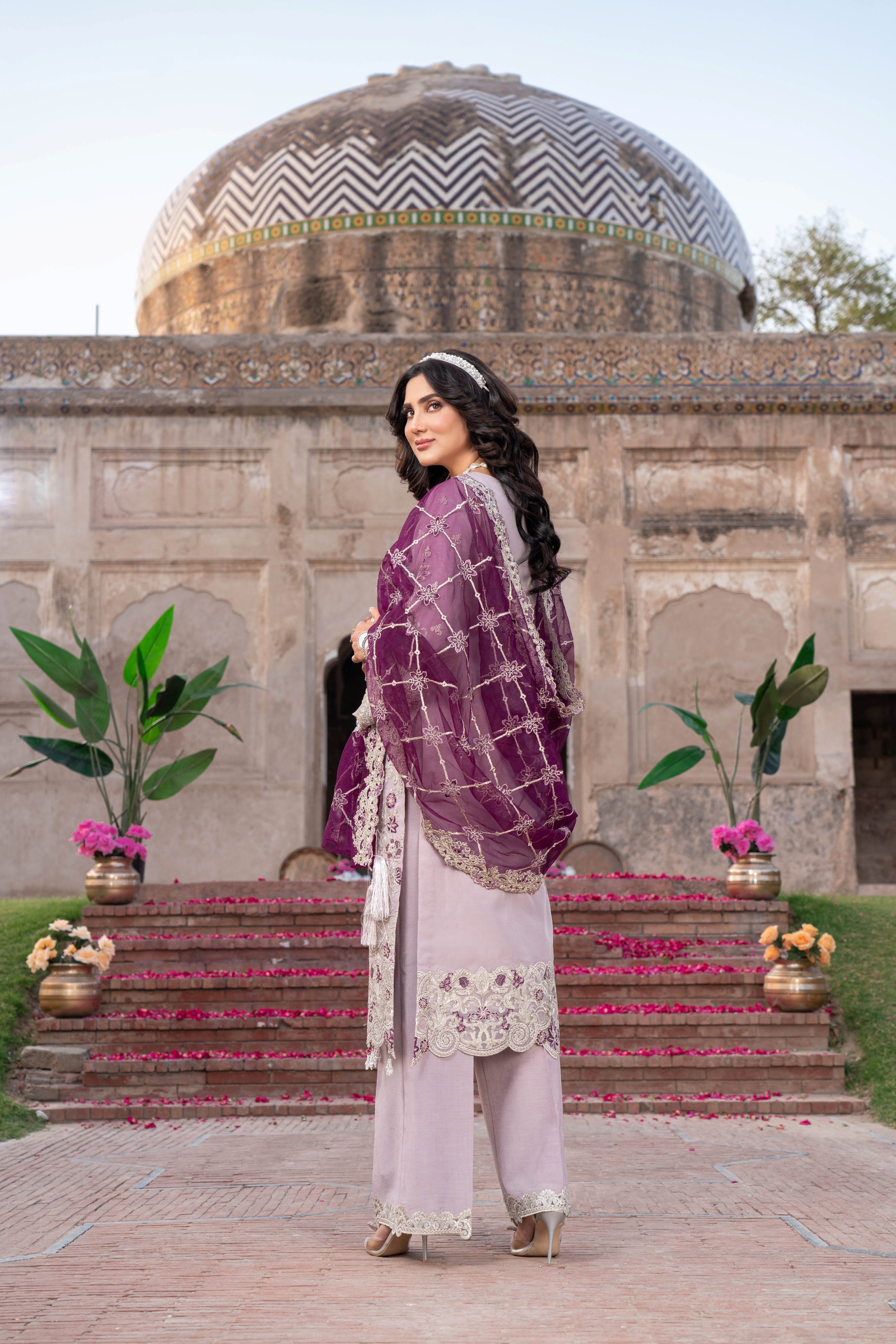 Imrozia Embellished Organza Wedding Wear Maarif IMR245