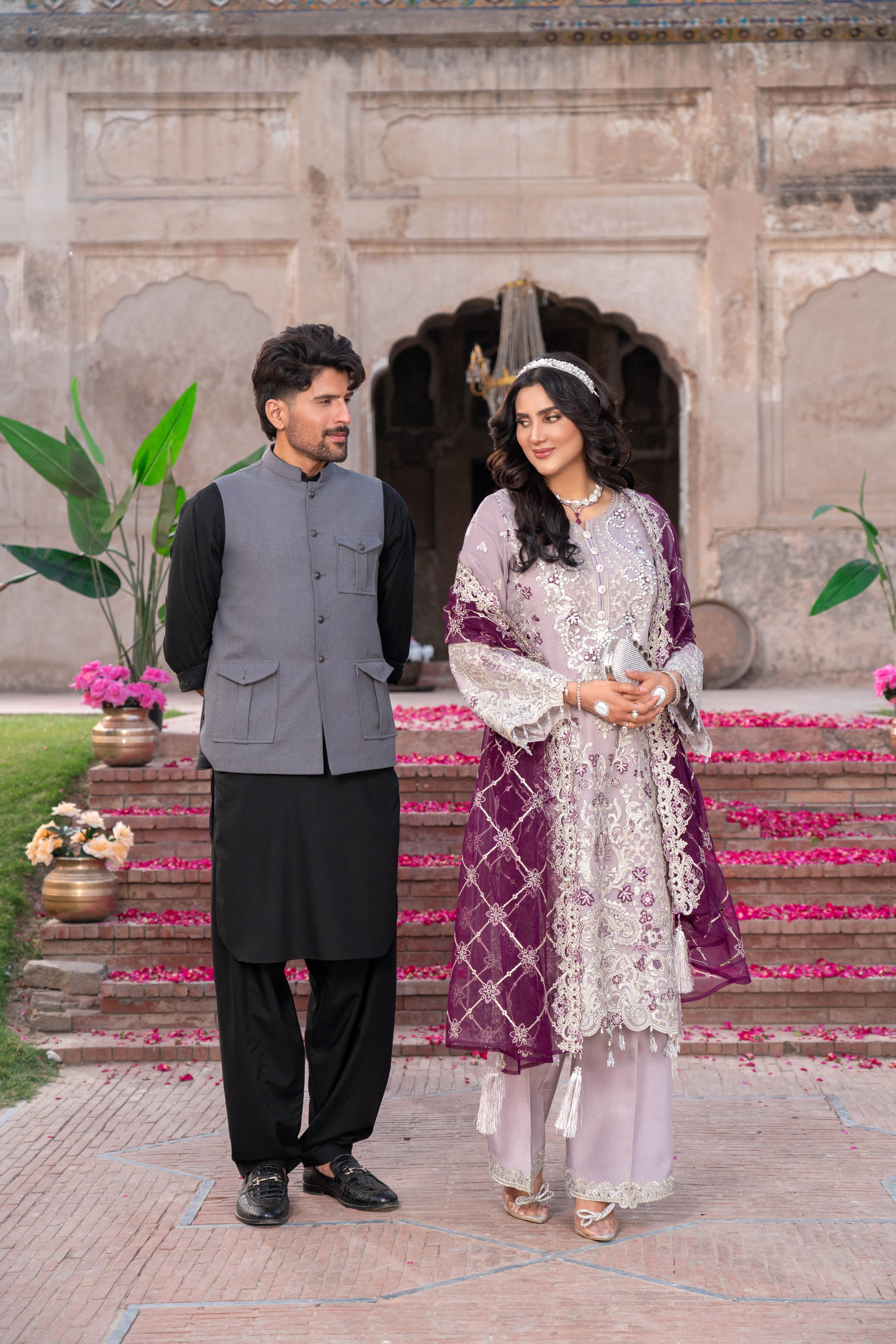 Imrozia Embellished Organza Wedding Wear Maarif IMR245