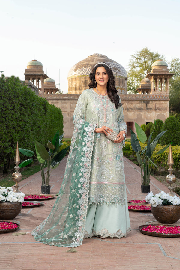 Imrozia Embellished Organza Wedding Wear Qissa IMR246