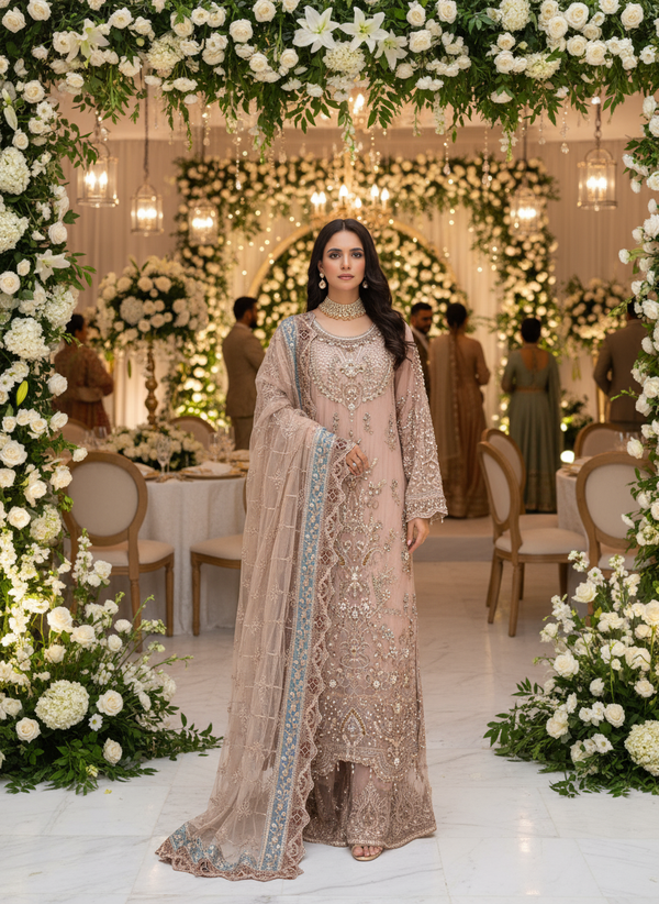 Imrozia Luxury Wedding Wear Sharara IMR249