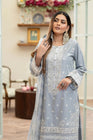 Karma Embroidered Cotton 3 Piece Suit KAR137