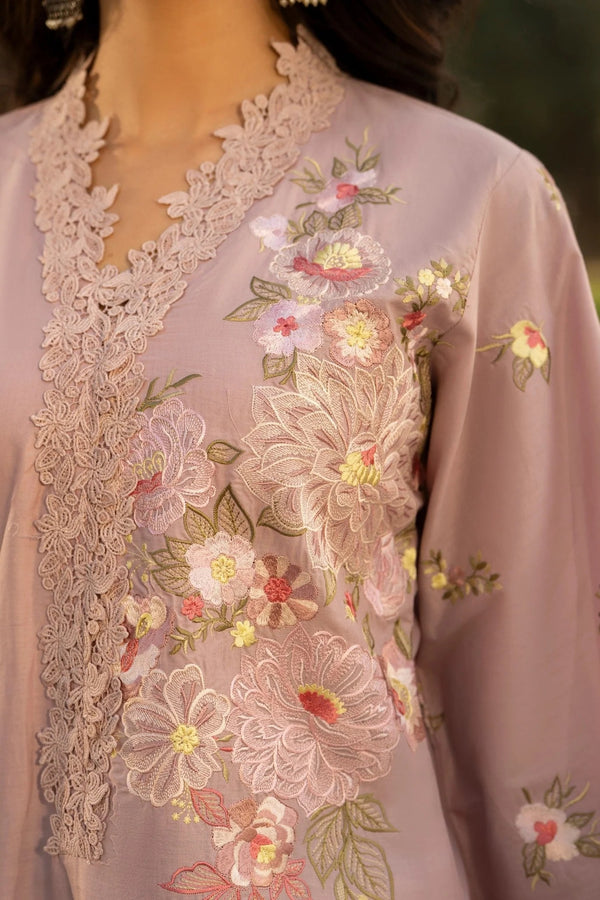 Karma Embroidered Cotton 3 Piece Suit KAR157