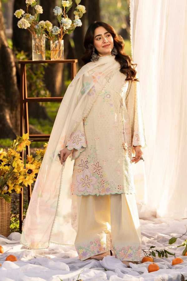 Karma Embroidered Cotton Farshi Shalwar Suit KAR160