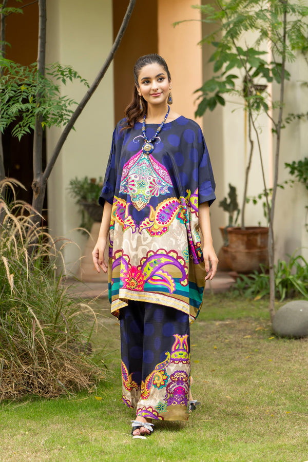 Karma Silk Co-Ord Set KAR146