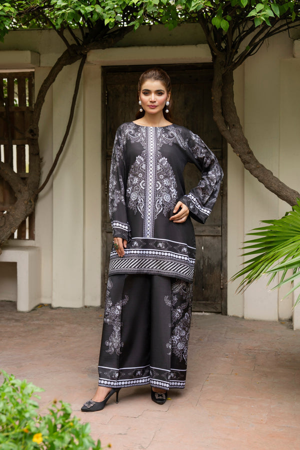Karma Silk Co-Ord Set KAR147