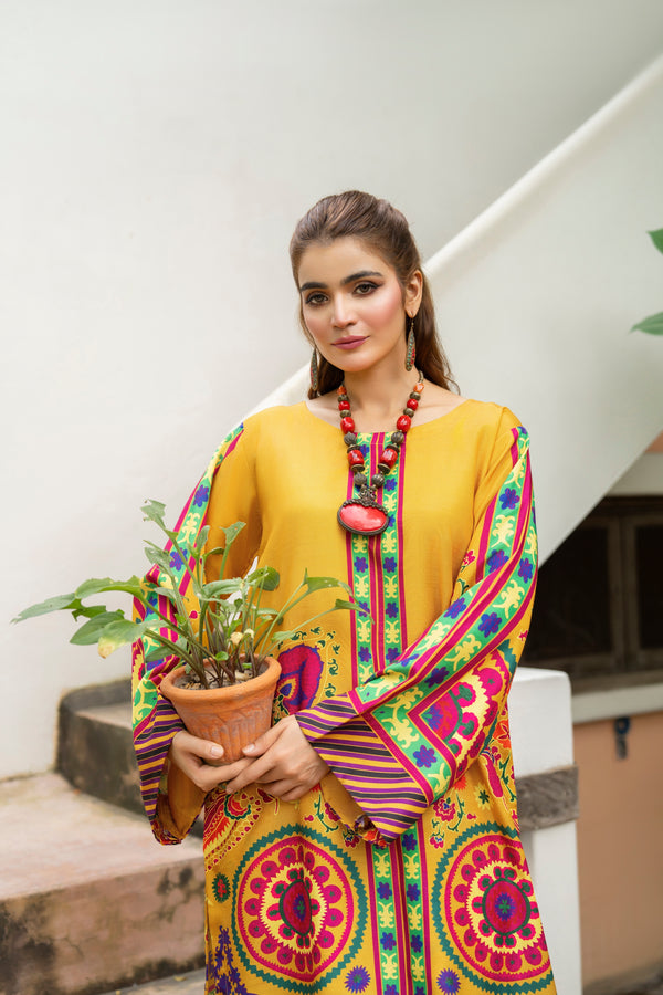 Karma Silk Co-Ord Set KAR148