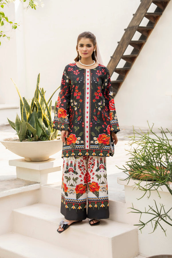 Karma Silk Co-Ord Set KAR149