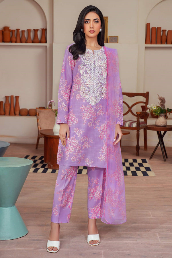 Limelight Embroidered Lawn 3 Piece Suit LIM378