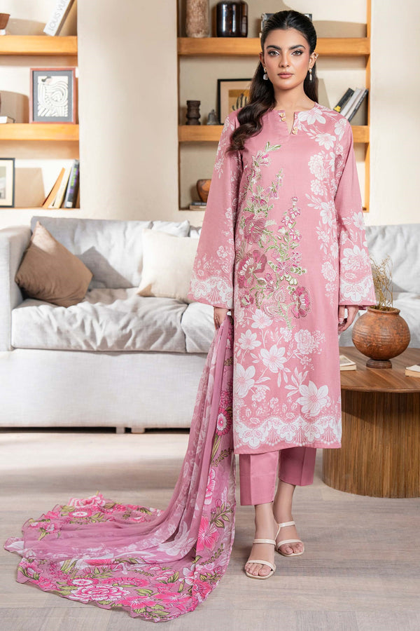 Limelight Embroidered Lawn 3 Piece Suit LIM376