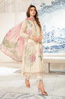Maria B M Prints Embroidered Lawn 3 Piece Suit MAR166